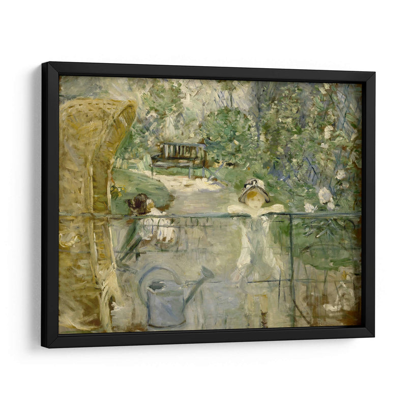 La silla de la cesta - Berthe Morisot | Cuadro decorativo de Canvas Lab