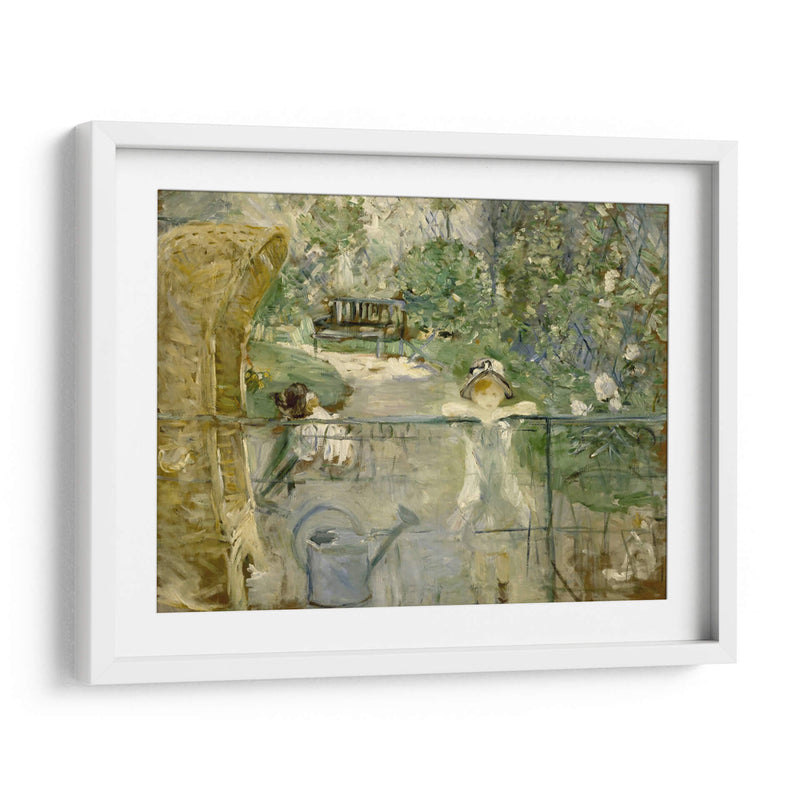 La silla de la cesta - Berthe Morisot | Cuadro decorativo de Canvas Lab