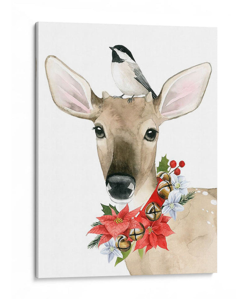 Ciervos Navidad Ii - Grace Popp | Cuadro decorativo de Canvas Lab