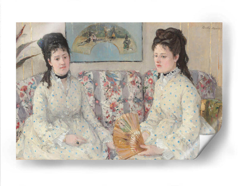 Las hermanas - Berthe Morisot | Cuadro decorativo de Canvas Lab