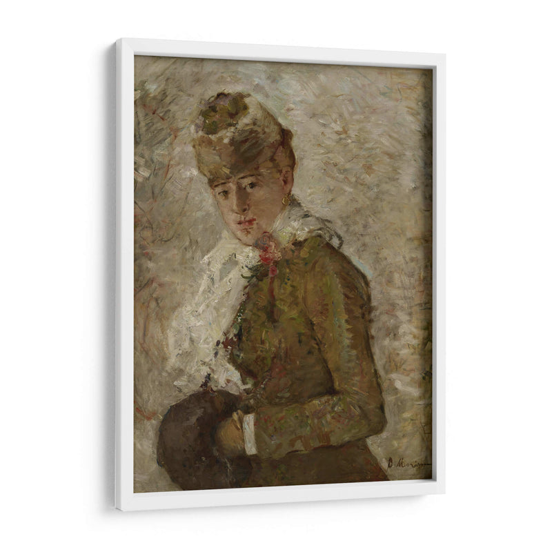 Mujer con manguito - Berthe Morisot | Cuadro decorativo de Canvas Lab