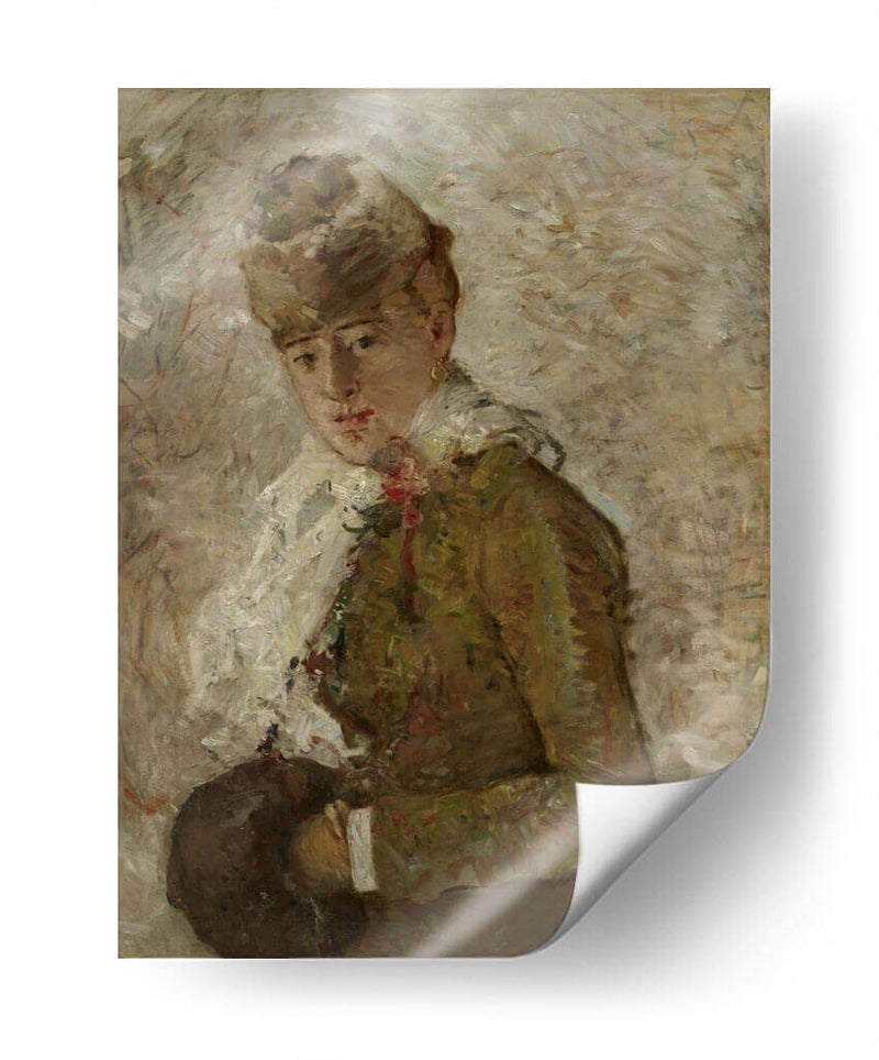 Mujer con manguito - Berthe Morisot | Cuadro decorativo de Canvas Lab