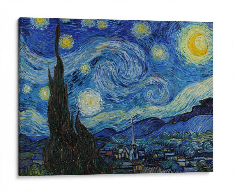 Noche Estrellada - Vincent Van Gogh | Cuadro decorativo de Canvas Lab