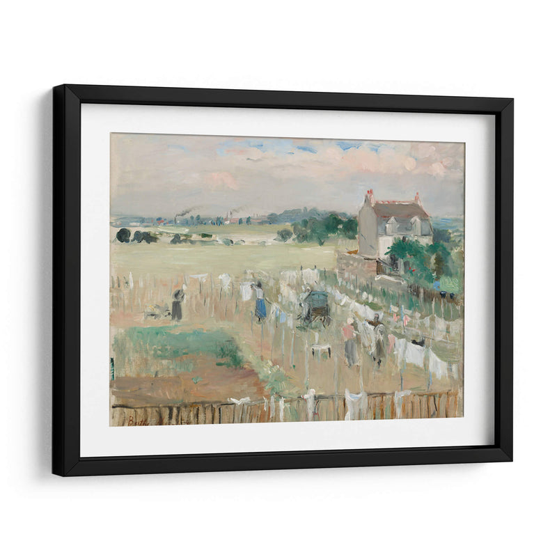 Paso de las lavanderas - Berthe Morisot | Cuadro decorativo de Canvas Lab