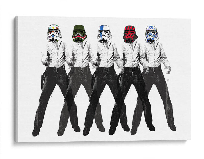Warhol Stormtroopers - David Aste | Cuadro decorativo de Canvas Lab