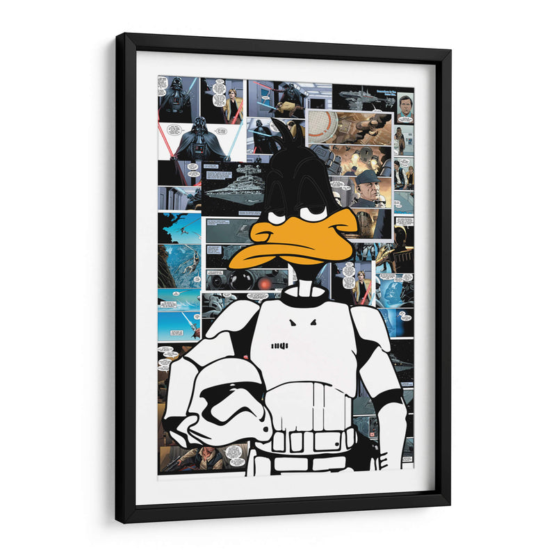 Daffy Duck Starwars - El Pinta Cuadros | Cuadro decorativo de Canvas Lab