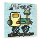 Locomotora - Gina Villalobos | Cuadro decorativo de Canvas Lab