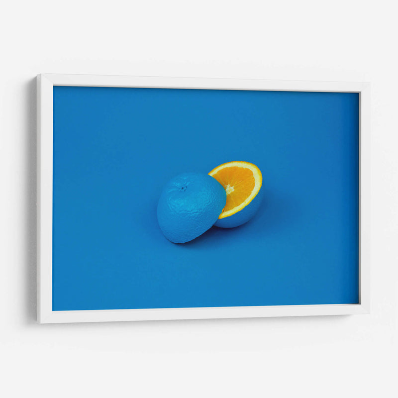 Naranja azulada | Cuadro decorativo de Canvas Lab