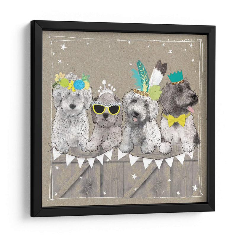 Fancypants Wacky Dogs Iii - Hammond Gower | Cuadro decorativo de Canvas Lab