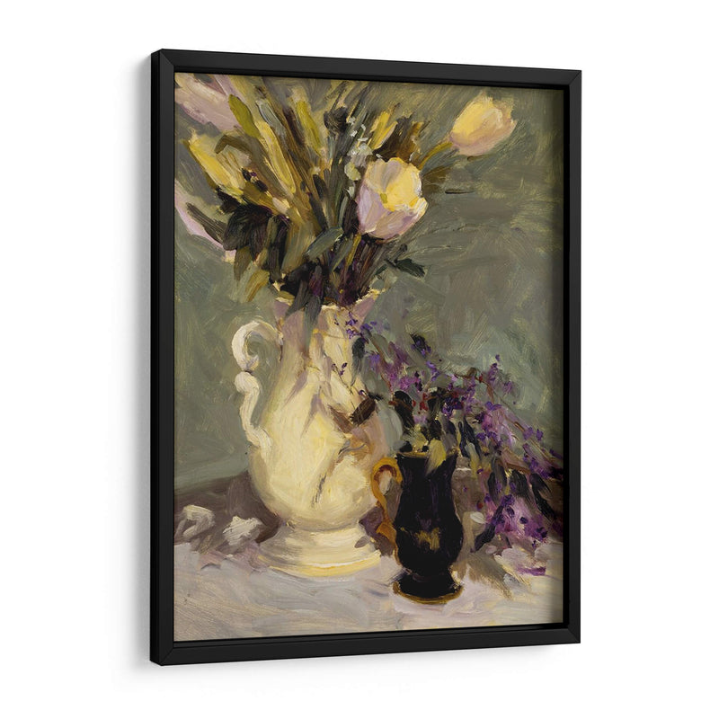 Tulipanes Y Lavanda - Allayn Stevens | Cuadro decorativo de Canvas Lab