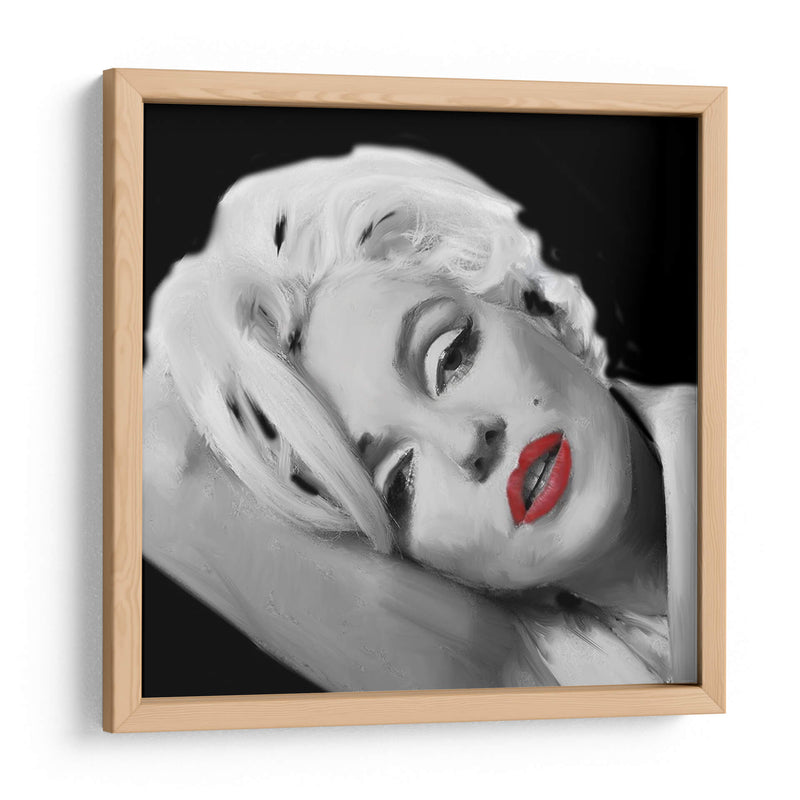 Labios De Marilyns - Jerry Michaels | Cuadro decorativo de Canvas Lab