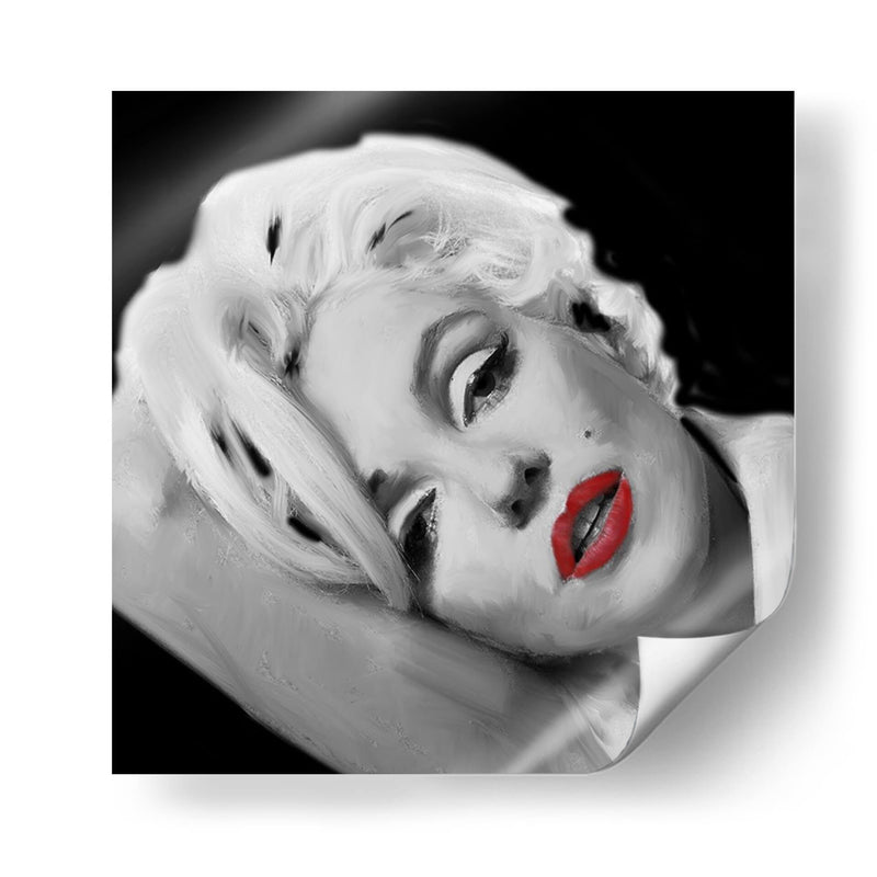 Labios De Marilyns - Jerry Michaels | Cuadro decorativo de Canvas Lab