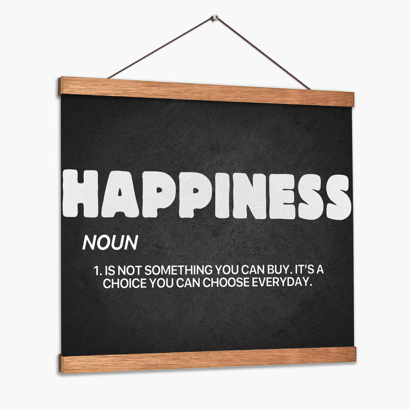 Happiness noun | Cuadro decorativo de Canvas Lab