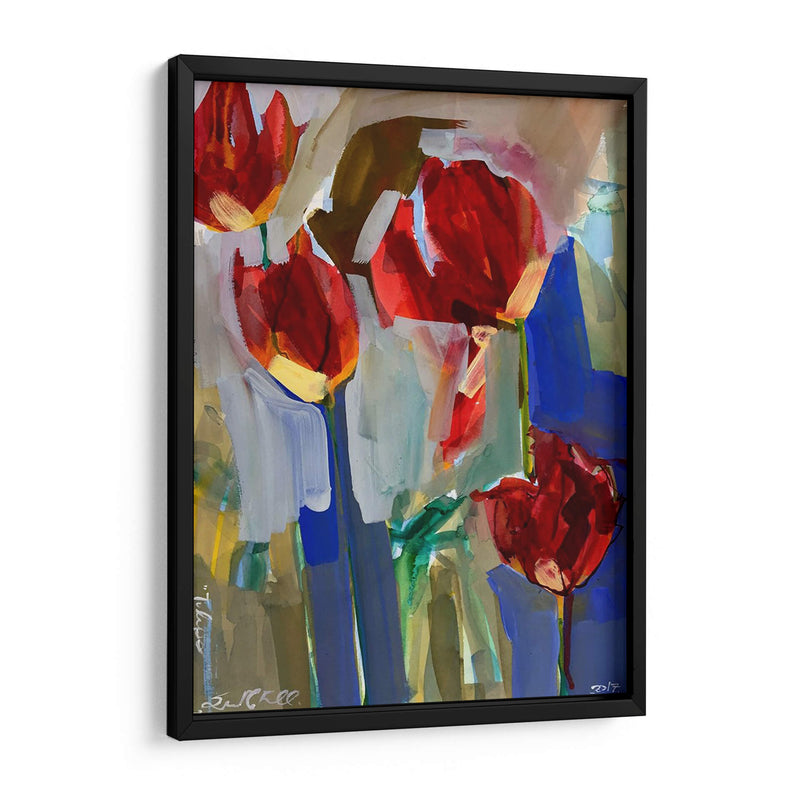 Tulipanes Pintores I - Erin McGee Ferrell | Cuadro decorativo de Canvas Lab