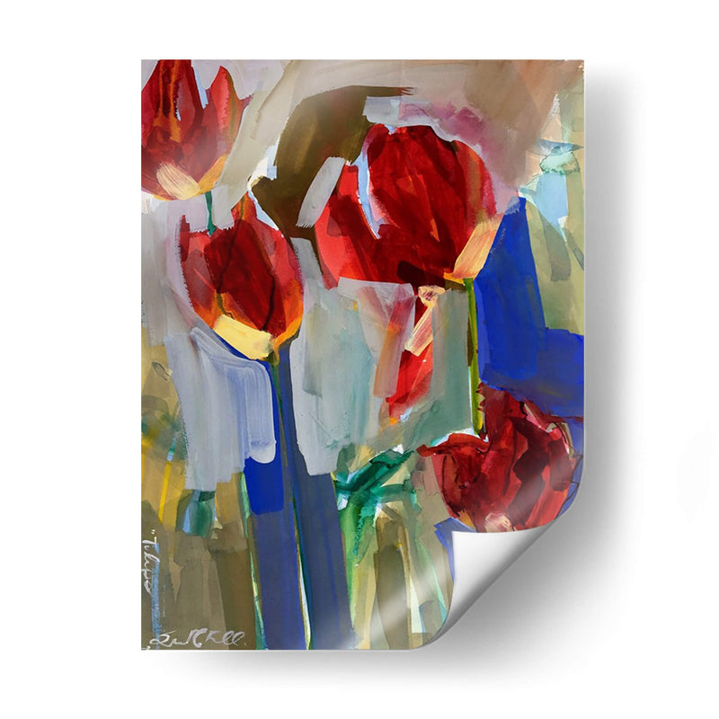 Tulipanes Pintores I - Erin McGee Ferrell | Cuadro decorativo de Canvas Lab