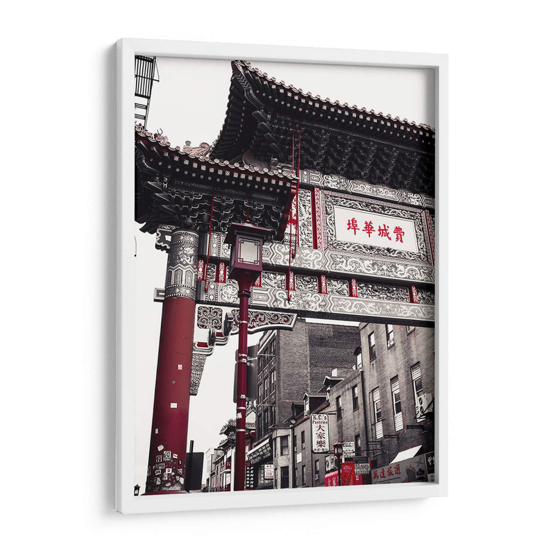 Chinatown Reds Ii - Sonja Quintero | Cuadro decorativo de Canvas Lab