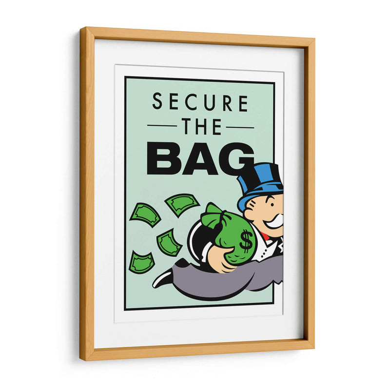 Secure the bag | Cuadro decorativo de Canvas Lab