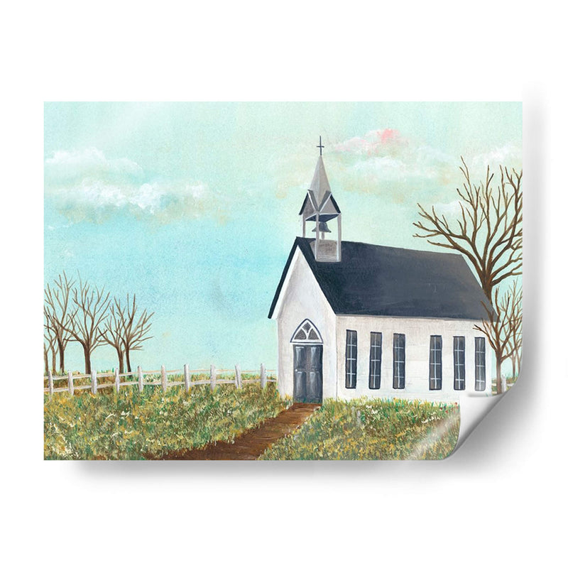 Iglesia Del País Iv - Regina Moore | Cuadro decorativo de Canvas Lab