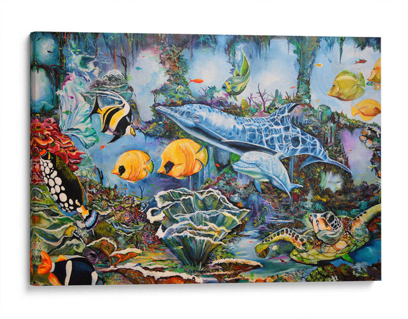 Mural de acuario | Cuadro decorativo de Canvas Lab