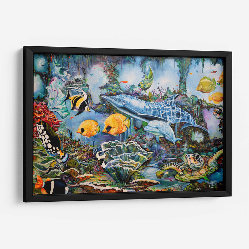 Mural de acuario | Cuadro decorativo de Canvas Lab