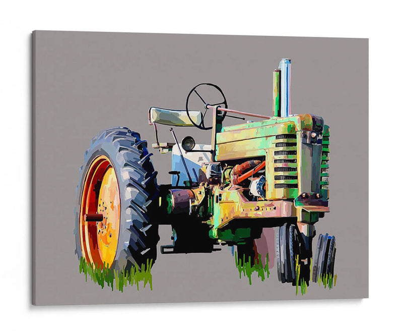 Tractor Vintage Vii - Emily Kalina | Cuadro decorativo de Canvas Lab