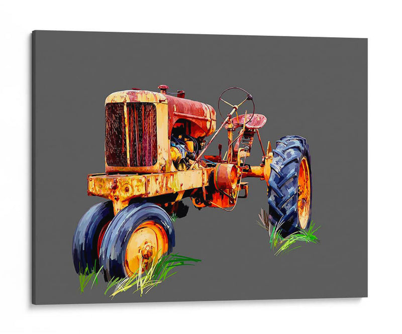 Tractor Vintage Ix - Emily Kalina | Cuadro decorativo de Canvas Lab