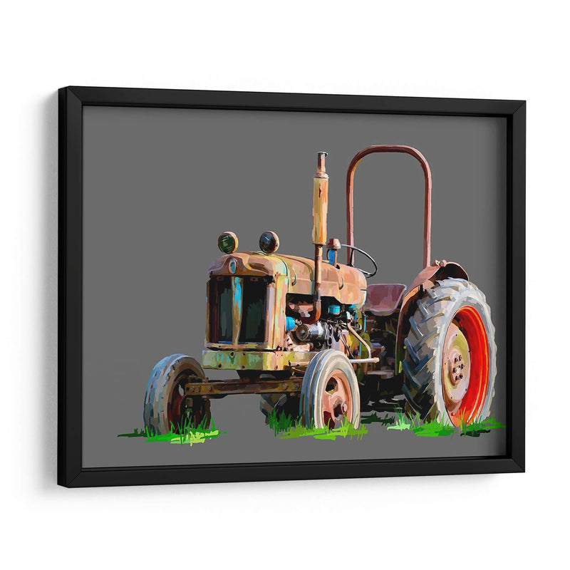 Tractor Vintage X - Emily Kalina | Cuadro decorativo de Canvas Lab