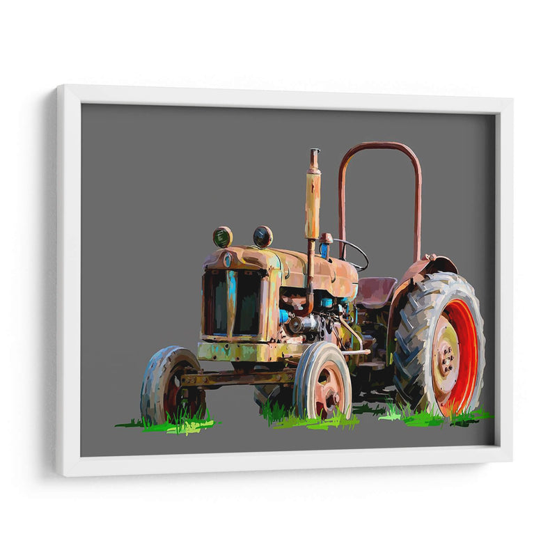 Tractor Vintage X - Emily Kalina | Cuadro decorativo de Canvas Lab