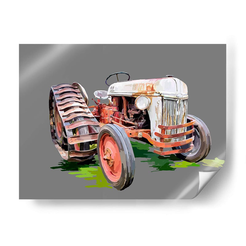 Tractor Vintage Xiv - Emily Kalina | Cuadro decorativo de Canvas Lab