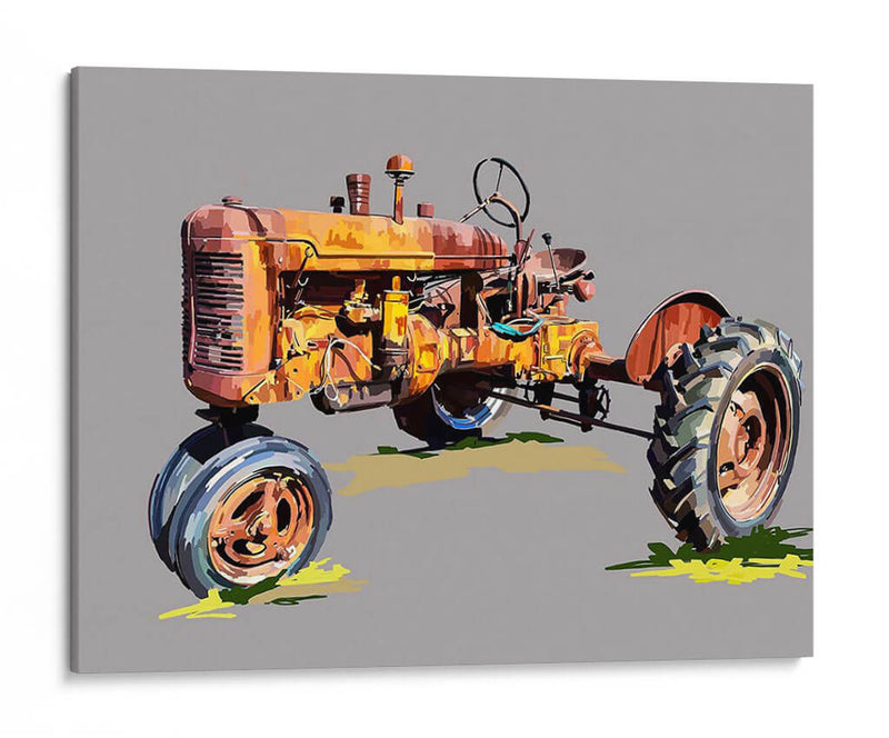 Tractor Vintage Xvi - Emily Kalina | Cuadro decorativo de Canvas Lab