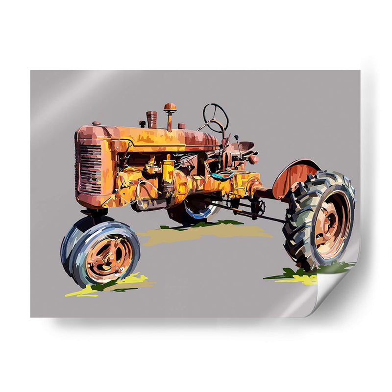 Tractor Vintage Xvi - Emily Kalina | Cuadro decorativo de Canvas Lab