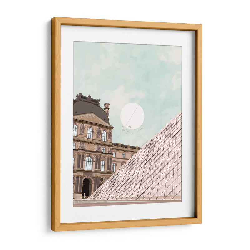 Louvre - DRAM | Cuadro decorativo de Canvas Lab