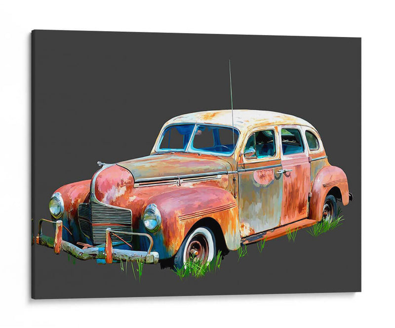 Coche Oxidado Ii - Emily Kalina | Cuadro decorativo de Canvas Lab