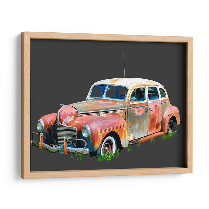 Coche Oxidado Ii - Emily Kalina | Cuadro decorativo de Canvas Lab