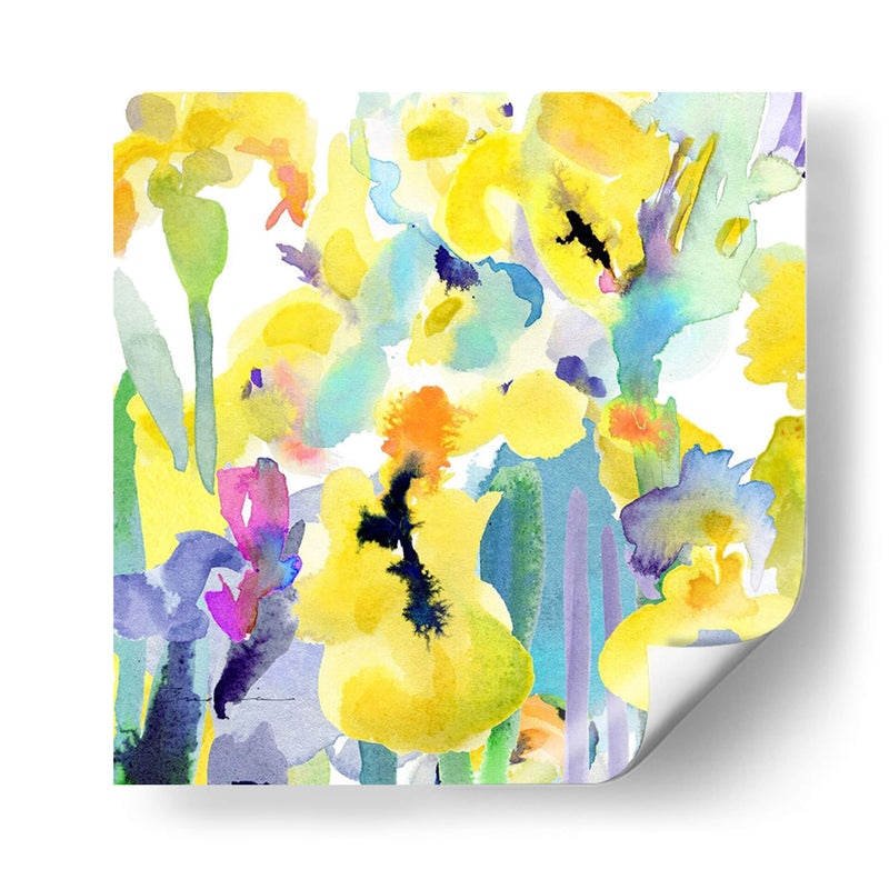 Composición De Flores De Acuarela Vi - Evelia Designs | Cuadro decorativo de Canvas Lab