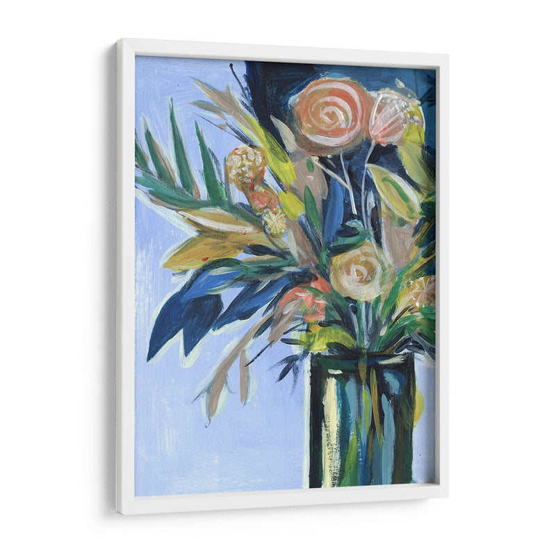 Flores En Un Jarrón Ii - Melissa Wang | Cuadro decorativo de Canvas Lab