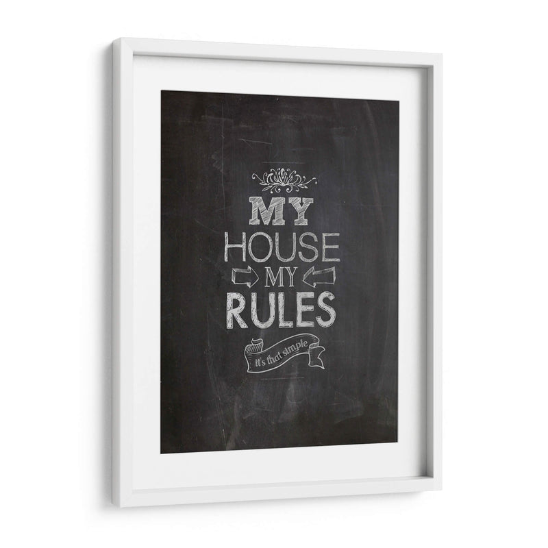 My house my rules - Rahma Projekt | Cuadro decorativo de Canvas Lab