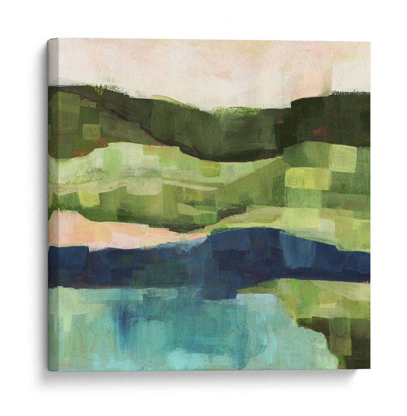 Patchwork Pastoral I - Victoria Borges | Cuadro decorativo de Canvas Lab