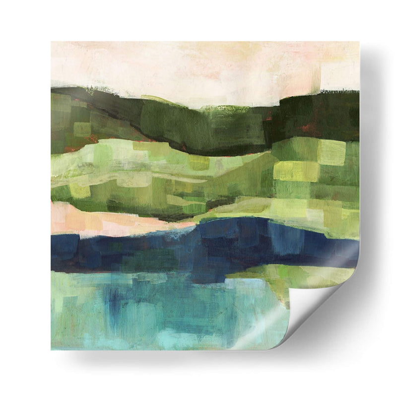 Patchwork Pastoral I - Victoria Borges | Cuadro decorativo de Canvas Lab