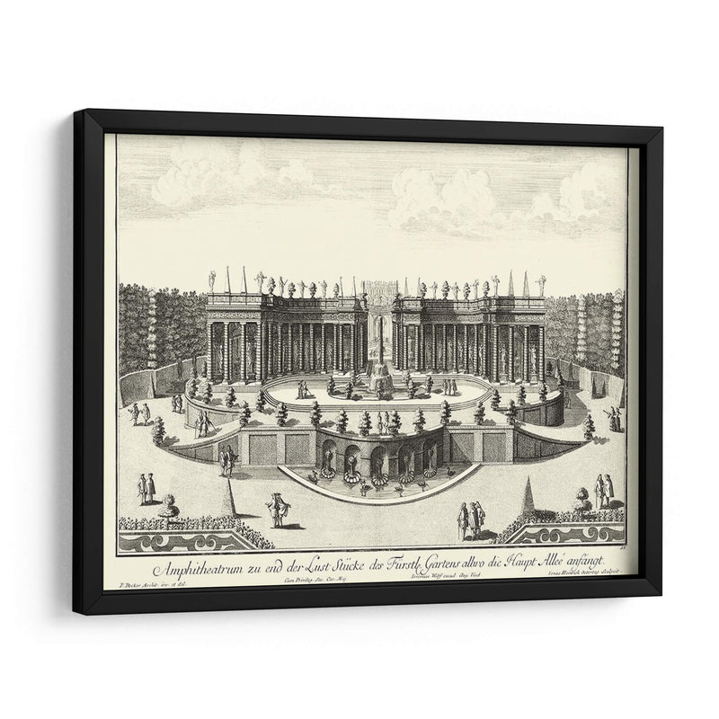 Fuentes De Versalles Iii - Decker | Cuadro decorativo de Canvas Lab