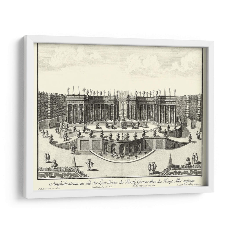 Fuentes De Versalles Iii - Decker | Cuadro decorativo de Canvas Lab