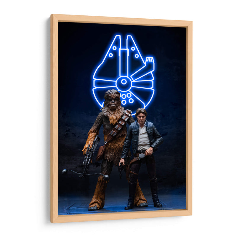 Han and Chew - Action Geek | Cuadro decorativo de Canvas Lab