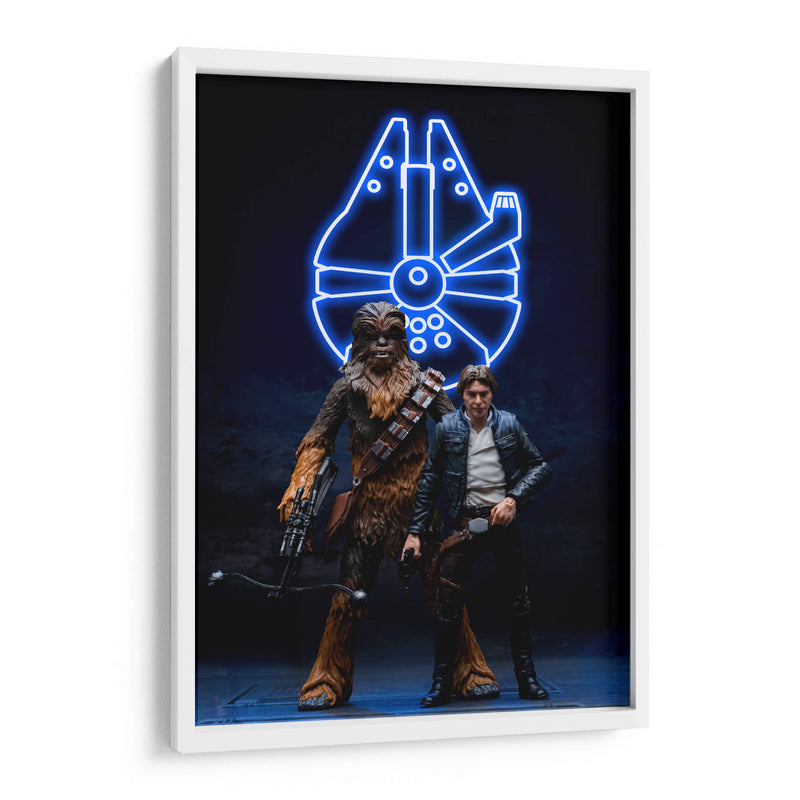 Han and Chew - Action Geek | Cuadro decorativo de Canvas Lab