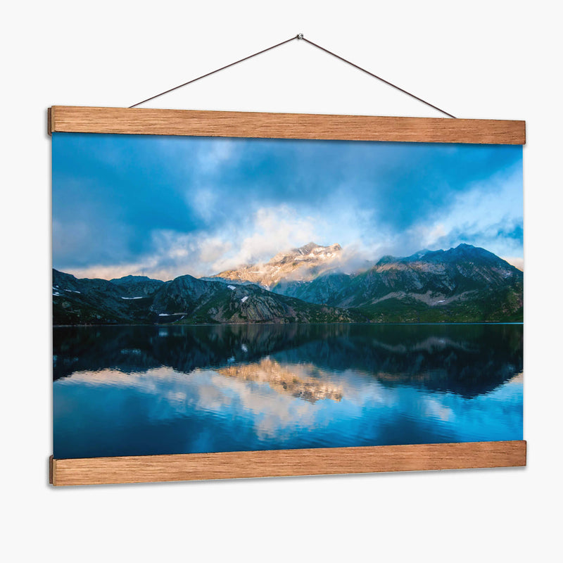 Montañas y su reflejo | Cuadro decorativo de Canvas Lab