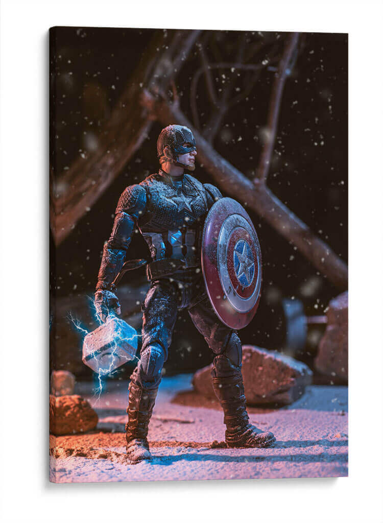 Steve - Action Geek | Cuadro decorativo de Canvas Lab