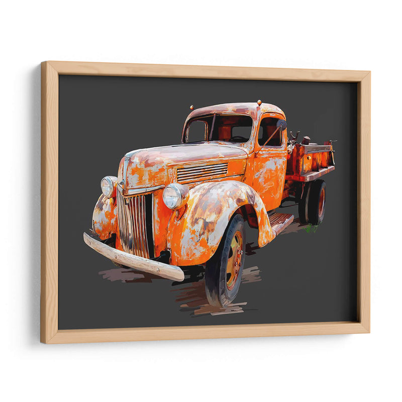 Camión Vintage V - Emily Kalina | Cuadro decorativo de Canvas Lab