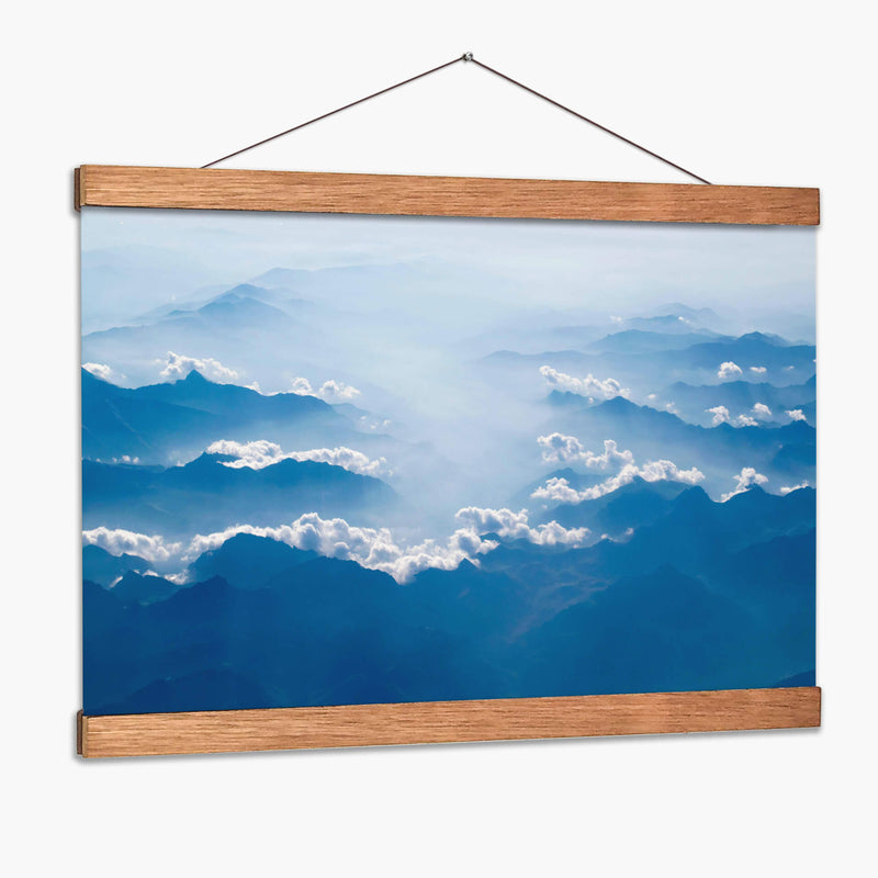 Montañas y nubes | Cuadro decorativo de Canvas Lab