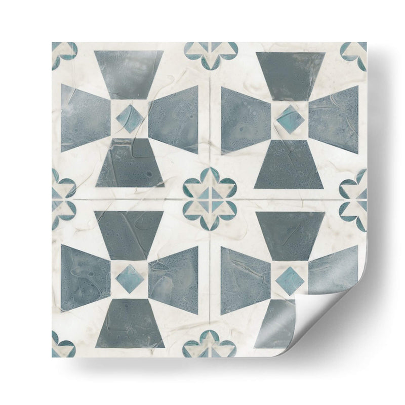 Colección Teal Tile Iv - June Erica Vess | Cuadro decorativo de Canvas Lab