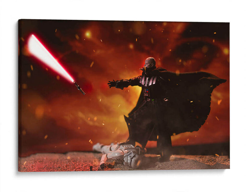 Vader Inmortal - Action Geek | Cuadro decorativo de Canvas Lab