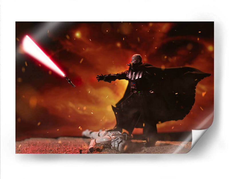 Vader Inmortal - Action Geek | Cuadro decorativo de Canvas Lab